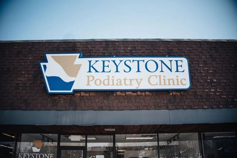 Keystone Podiatry Clinic office in New Castle, PA